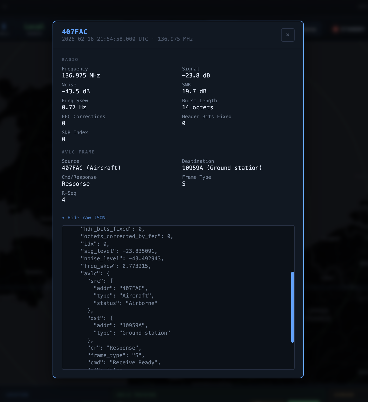 VDL2 Aircraft Datalink